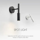 GobekUsa LED Wall Lamp Night Light for Bedroom Bedside Reading Living Room Decor