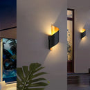 GobekUsa Aluminum Outdoor Wall Lamp with Spiral Up and Down Light