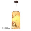 GobekUsa Antique Wood Pendant Lights for Dining Room, LED Living Room Decor Lighting Fixtures