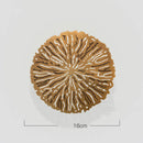 GobekUsa Gold Coral Carp Lotus Leaf Fish Wall Decor Ornaments