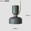 GobekUsa Forged Iron Chandelier Pendant Light E27 Indoor Decorative Lighting