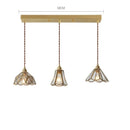 GobekUsa Glass Copper LED Pendant Lights: Modern Nordic Lighting for Home, Dining, & Restaurant