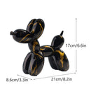 GobekUsa Balloon Dog Sculpture: Pop Art Decorative Figure for Home - Animal Statue