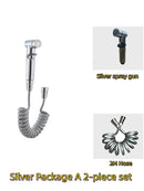 GobekUsa High Pressure Handheld Bidet Sprayer Set for Bathroom Hygiene and Cleaning