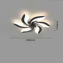 GobekUsa Ceiling Fan Light Remote Control LED Ventilator Living Room Bedroom Indoor Lamp