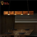GobekUsa Industrial Wood Pendant Lights for Home Decor, Restaurant, Bar, Cafe