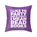 GobekUsa Blue Purple Polyester Pillow Case Throw Pillow Cover for Home Office Bedroom Sofa
