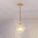GobekUsa Crystal Ceiling Lamp: Modern Nordic Aisle Corridor Light for Elegant Home Decor