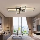 GobekUsa LED Chandeliers with Remote Control - Black Lustre Ceiling Lamp for Home