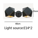 GobekUsa Cube LED Pendant Light: Art Deco Hanging Lamp for All-Match Style