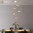 GobekUsa Crystal Sand Staircase Chandelier-Living, Dining, Bedroom LED Decorative Light
