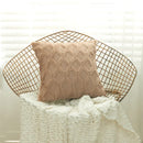 GobekUsa Embroidered Diamond Cushion Cover for Modern Living Room Decor