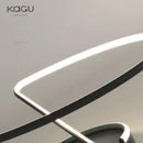 GobekUsa LED Chandelier Chrome Lamp Fixture for Living Room, Kitchen & Home Decor