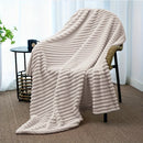 GobekUsa Fuzzy Super Soft Flannel Throw Blanket - Luxe Plush Blanket for Sofa, Bed