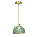 GobekUsa Crystal Glass LED Pendant Lamp with Adjustable Copper Socket for Modern Luxury Décor