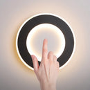 GobekUsa LED Touch Switch Wall Light, Modern Bedroom Bedside Lamp, 15W