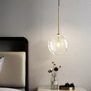 GobekUsa Glass Ball LED Pendant Lamp, Modern Nordic Living Room Decor Lighting