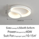 GobekUsa LED Ceiling Chandelier Lights with Remote Control for Living Room, Bedroom, Dining Room