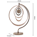 GobekUsa Geometric Sphere Pendant Metal Figurine Home Decor Accessory