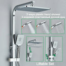 GobekUsa Digital Display Shower System with Thermostatic Control and Tub Spout