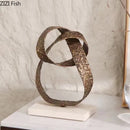 GobekUsa Geometry Sculpture Marble Base Desk Decoration Aesthetics Decor Home Room