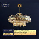 GobekUsa Crystal Chandelier: Modern Luxury for Living Room, Dining Room, Bedroom