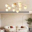 GobekUsa Branch Ceiling Chandelier: Modern LED Pendant Lights for Living Room Bedroom Decor