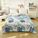 GobekUsa Cartoon Print Quilted Double Blanket for Queen Size Bed
