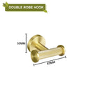 GobekUsa Brushed Gold Bathroom Accessories Set
