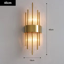 GobekUsa Gold Stainless Steel LED Wall Sconce for Elegant Indoor Lighting