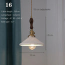 GobekUsa Japanese Ceramic Pendant Light Scandinavian Style Luxury Lamp