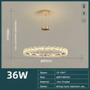 GobekUsa Crystal LED Chandelier for Home Decor & Luxury Lighting