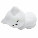 GobekUsa Cat LED Night Light - USB Rechargeable, Seven Colors, Soft Silicone