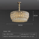 GobekUsa Crystal Chandelier: Postmodern High-End Light Luxury for Living & Dining Rooms