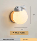 GobekUsa Cartoon Animal Wall Light for Bedroom Lighting