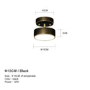 GobekUsa Brass LED Ceiling Chandelier: Adjustable, Modern Fixture for Bedroom, Living Room, Kitchen, Aisle.