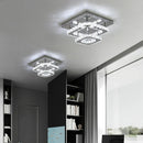 GobekUsa Crystal Ceiling Chandelier: Modern LED Dining Room Pendant Light by GobekUsa