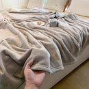GobekUsa Coral Velvet Summer Blanket: Extra Soft, Skin-friendly, Machine Washable