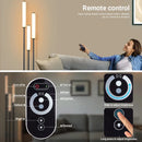 GobekUsa LED Shelf Floor Lamp Dimmable Remote Control Room Lighting