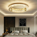 GobekUsa Crystal LED Ceiling Chandelier for Home Living Room Bedroom Lighting