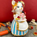 GobekUsa Elegant Cat Jewelry Trinket Box | Hinged Enamel Figurines | Collectible Gift Holder