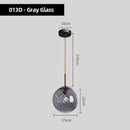 GobekUsa Glass Chandelier Pendant Lights for Bedside, Kitchen, Restaurant, Bar, Home Lighting