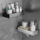 GobekUsa Black Aluminum Corner Bathroom Kitchen Storage Shelf