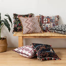 GobekUsa Ethnic Boho Throw Pillow Covers for Couch - Bohemian Farmhouse Decor