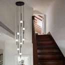 GobekUsa Creative LED Chandeliers: Luxurious Design for Living Rooms, Large Lighting Fixtures for Staircases