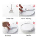 GobekUsa LED Panel Ceiling Light 48w 36w 24w 18w for Bedroom Living Room Home Lighting