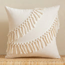 GobekUsa Bohemian Tassel Cushion Covers 45x45/30x50cm for Living Room Decor