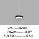 GobekUsa Iron Pendant Chandelier for Home Kitchen Bedroom Bar Lighting