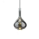 GobekUsa LED Glass Pendant Lamp: Hotel Kitchen Restaurant Bar Chandeliers Lighting