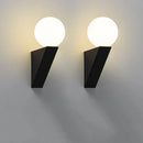 GobekUsa Glass Ball Modern G9 LED Wall Sconce, 9W Indoor Wall Lamp for Bedroom Living Room